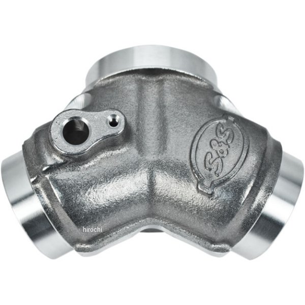 【メーカー在庫あり】 S&S CVキャブ用マニホールド #410 99年-05年 ツインカム 48mm 160-0001A HD店｜ヒロチー商事 ハーレー 店
