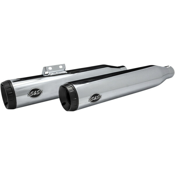 【メーカー在庫あり】 S&S グランドナショナル スリップオンマフラー M8ソフテイル デラックス用 550-0757A HD店｜ヒロチー商事 ハーレー 店