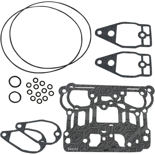 【メーカー在庫あり】 S&S ビレットロッカーカバー用ガスケットキット 99年以降 ツインカム 90-4073 HD店|ヒロチー商事 ハーレー 店