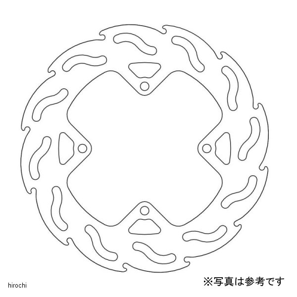モトマスター MOTO-MASTER フレイム ステンローター リア CRF150 MM110205S HD店
