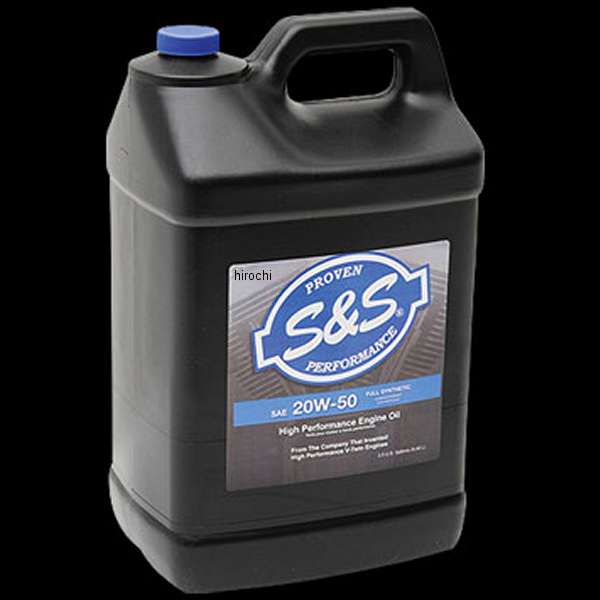 【メーカー在庫あり】 S&S SYNTHETIC エンジンオイル 20W-50 2.5ガロン 3601-0408 HD店