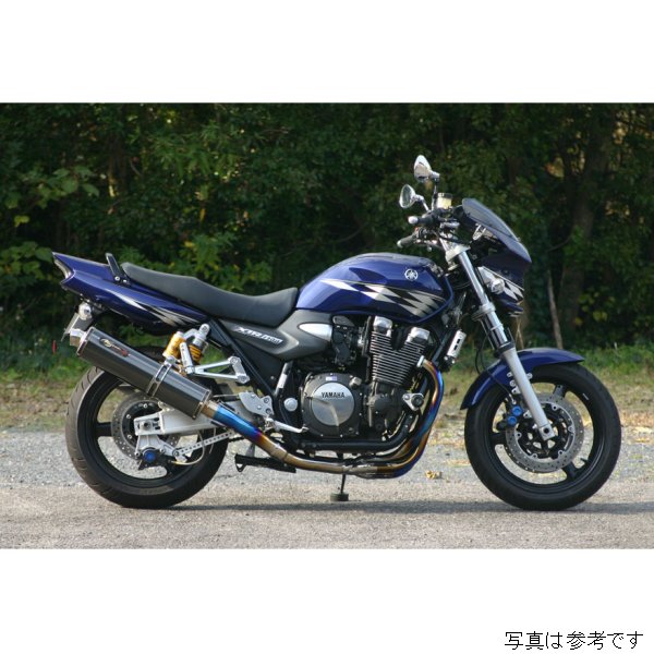 ノジマエンジニアリング DLCチタン フルエキゾースト 4-1SC 07年-16年 XJR1300 NTX225GTD-CLK HD店