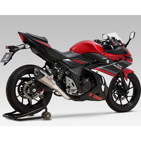 【メーカー在庫あり】 ヨシムラ スリップオンマフラー R-11 EXPORT SPEC 17年 GSX250R ステンレスカバー 110-139-5E50 HD店