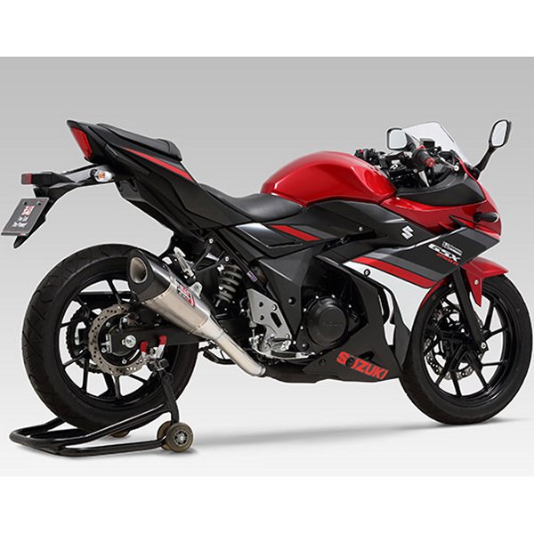 【メーカー在庫あり】 ヨシムラ スリップオンマフラー R-11 EXPORT SPEC 17年 GSX250R チタンカバー 110-139-5E80 HD店|ヒロチー商事 ハーレー 店
