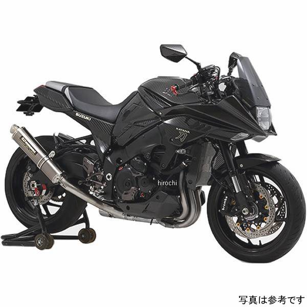 ヨシムラ 機械曲 チタンサイクロン Duplex Shooter 政府認証 19年 カタナ チタンブルーカバー 110-199-8280B HD店