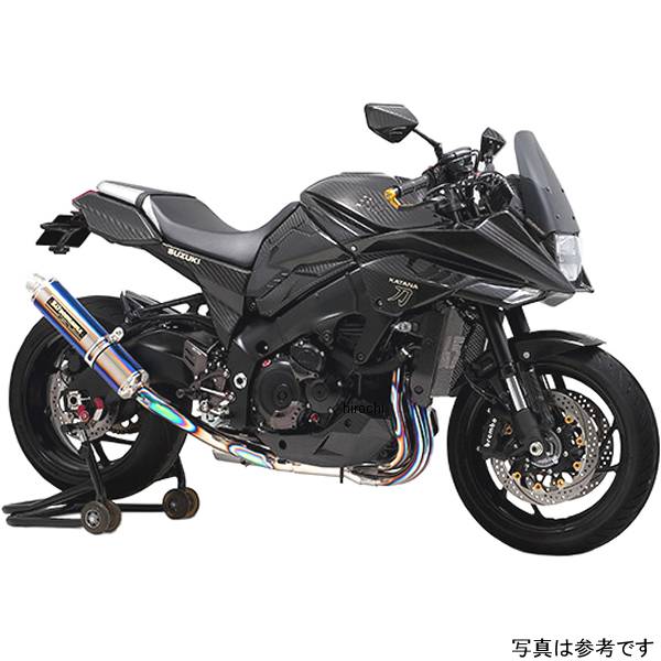 ヨシムラ 機械曲 チタンサイクロン Duplex Shooter 政府認証 FIRE SPEC 19年 カタナ チタンカバー 110-199F8280 HD店