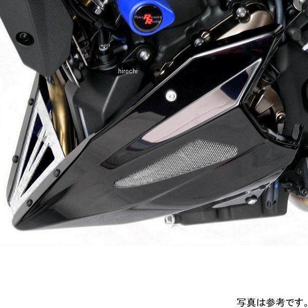 パワーブロンズ Powerbronze アンダーカウル ブラック シルバーメッシュ 320-Y114-603 HD店