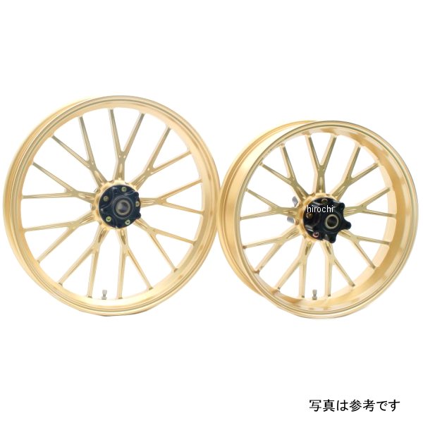 グライド GLIDE アルミ鍛造ホイール S18 フロント F250-19 ゴールド 06年-07年 DYNA 31795013Q HD店｜ヒロチー商事 ハーレー 店