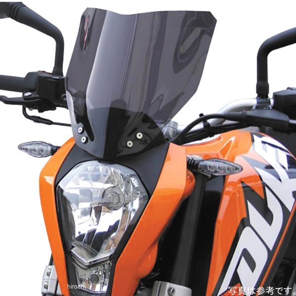 パワーブロンズ Powerbronze ネイキッドスクリーン ライトスモーク 400-KT101-001 HD店｜ヒロチー商事 ハーレー 店