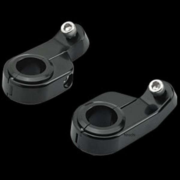 【メーカー在庫あり】 ビルトウェル Biltwell 1in&1-1/4in用アングルスピードメータークランプ 黒 6903-201 HD店
