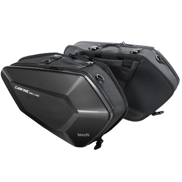 タナックス TANAX カービングシェルケース 黒 MFK-271 HD店|ヒロチー商事 ハーレー 店