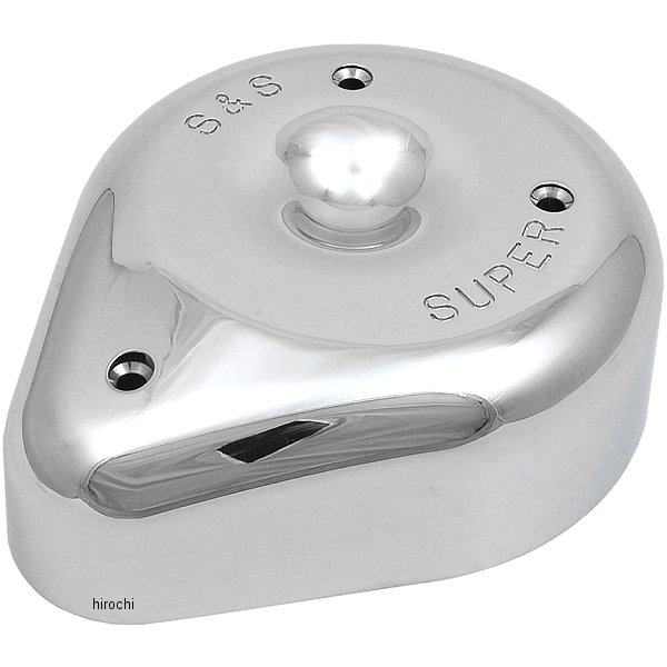 【USA在庫あり】 S&Sサイクル S&S Cycle 補修 エアクリーナー カバー スーパーE/G キャブレター用 クローム ssc17-0378 HD店|ヒロチー商事 ハーレー 店