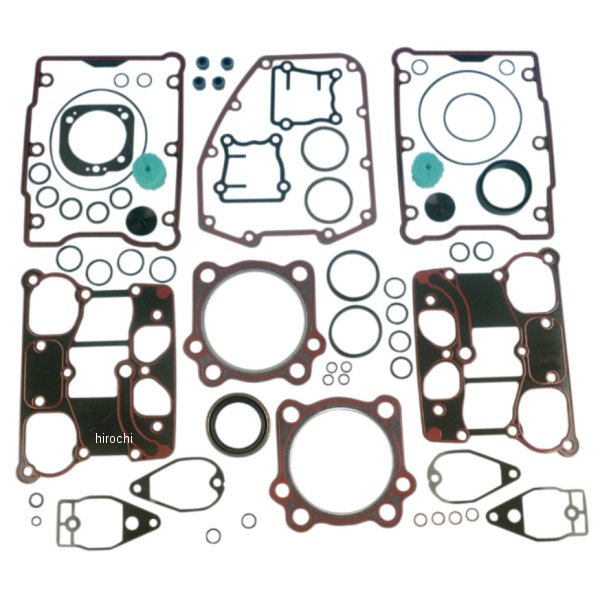 【USA在庫あり】 DS-174204 ジェームズ JAMES ガスケットキット 99年-04年 Twin Cam 95 DS174204 HD店|ヒロチー商事 ハーレー 店