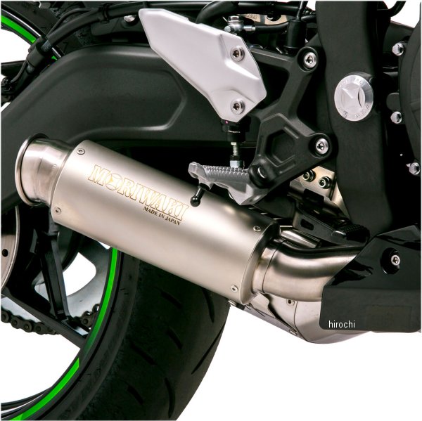 モリワキ フルエキゾースト CROSS SHORT ZERO 21年以降 Ninja ZX-25R WT(ホワイトチタニウム) 01810-L2254-00 HD店｜ヒロチー商事 ハーレー 店