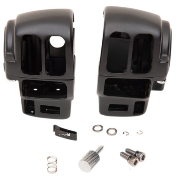 【USA在庫あり】 DRAG スイッチ ハウジング マットブラック 96年-07年 FLH ラジオ/クルーズ付 0616-0359 HD店 15,654円