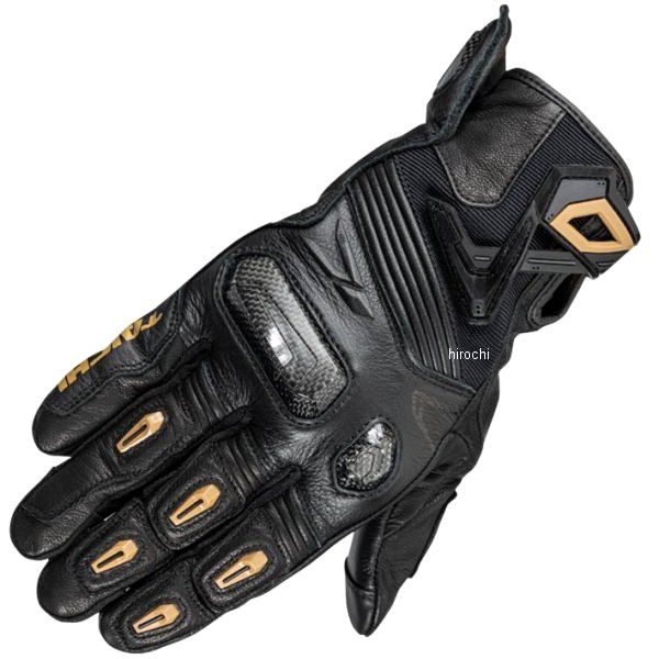 RST441 RSタイチ RSTaichi ラプター レザーグローブ 黒/ゴールド XLサイズ RST441BK03XL HD店