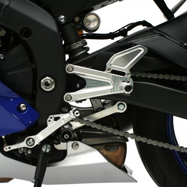 ゲイルスピード GALE SPEED エラボレート フットコントロールキット 17年-19年 YZF-R6 シルバー FCK3002S HD店