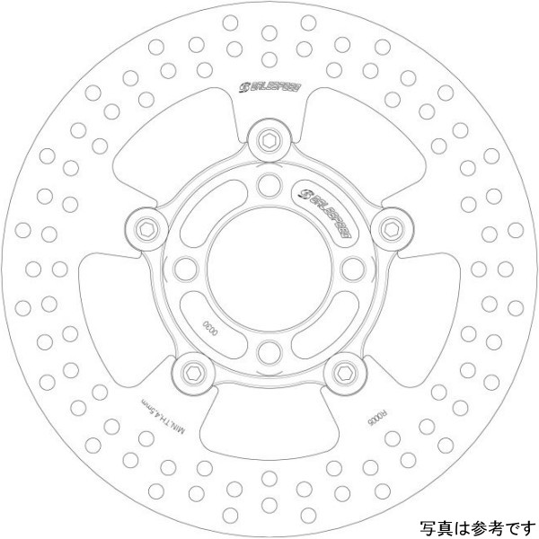 ゲイルスピード GALE SPEED モノフローティング ディスクローター φ250 リア 19年-20年 KATANA GSBDR0022 HD店