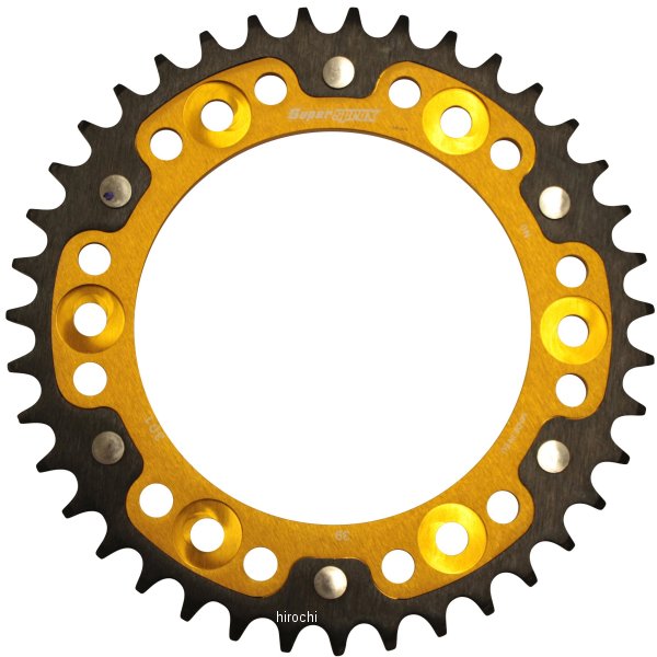スーパースプロックス SUPERSPROX リアスプロケット ステルス 301-39T ゴールド RST-301:39-GLD HD店