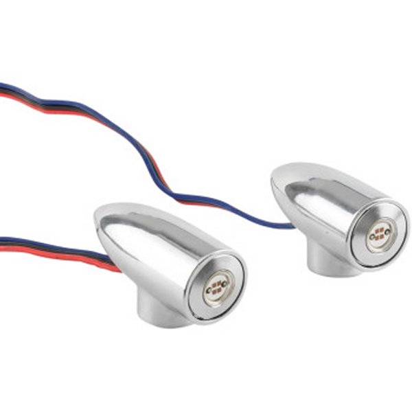 【USA在庫あり】 ポールヤフィー Paul Yaffe LEDマーカーライト 白 アンバー/クローム 2020-1801 HD店