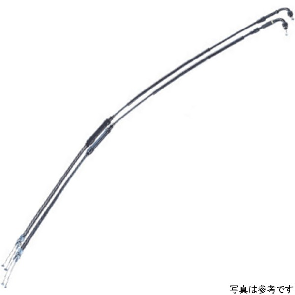 JBパワー JB POWER スロットルワイヤー 引き側 2股タイプ 1380mm 326-G03PH HD店