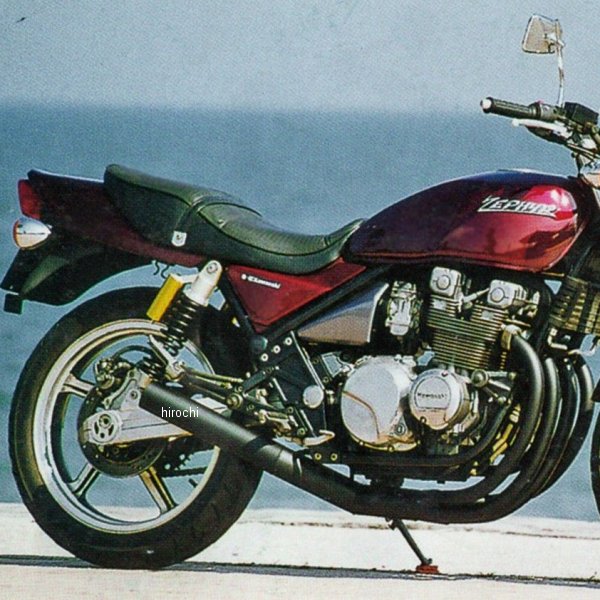 バイク用 ブラック マフラー ゼファー400 Amazon | ゼファー400/Χ 分割式 42.7π (改タイプ1) PRETTY管