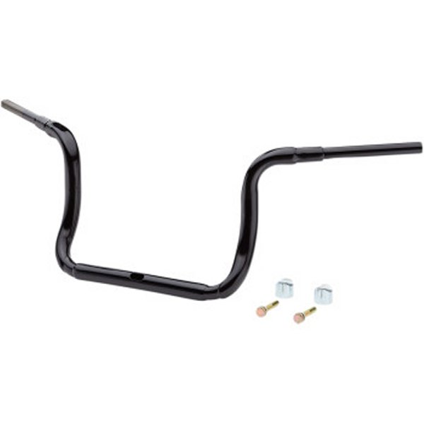 【USA在庫あり】 LAチョッパーズ LA Choppers 1.5インチ ハンドルバー Ape 12インチ 99年-13年 FLH 黒 0601-5102 HD店