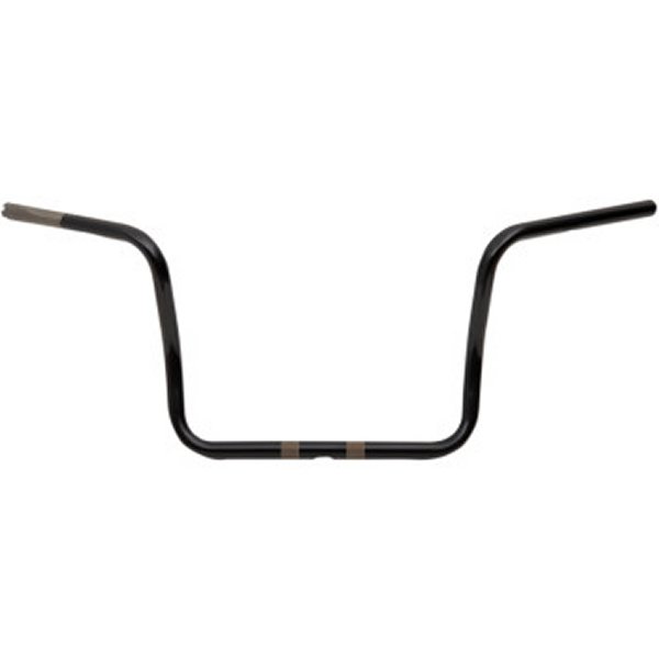 【USA在庫あり】 DRAG 1インチ ハンドルバー エイプ 12インチ 99年以降 FLHT 黒(つや有り) 0601-5042 HD店