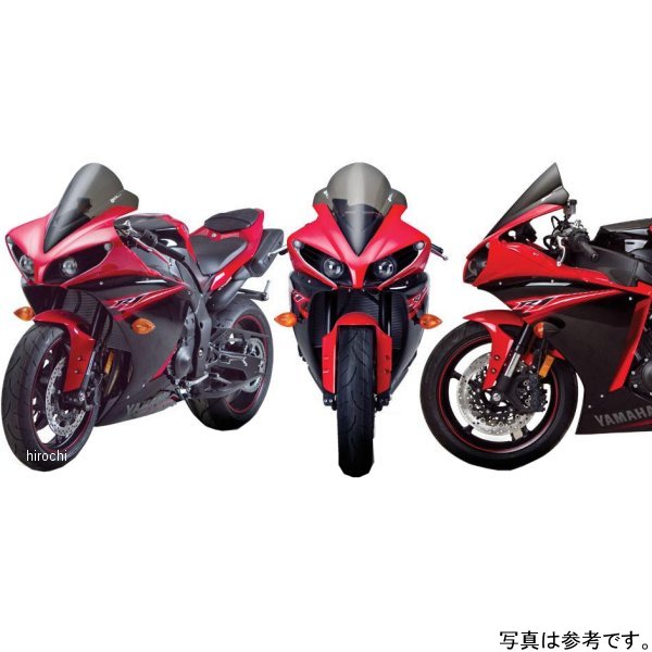 ゼログラビティ ZERO GRAVITY スクリーン ダブルバブル 09年-14年 YZF-R1 ダークスモーク 1654119 HD店