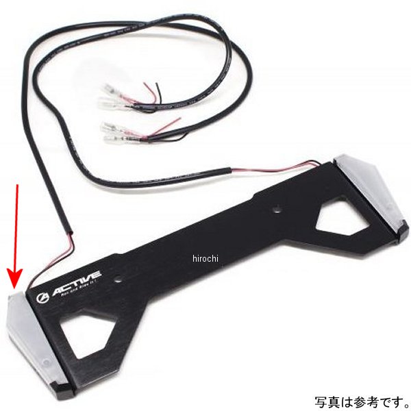 【メーカー在庫あり】 アクティブ ACTIVE リペア LED ナンバーサイド ウインカー スモーク コンパクト、コンパクトMINI用 左 30100079-02 HD店