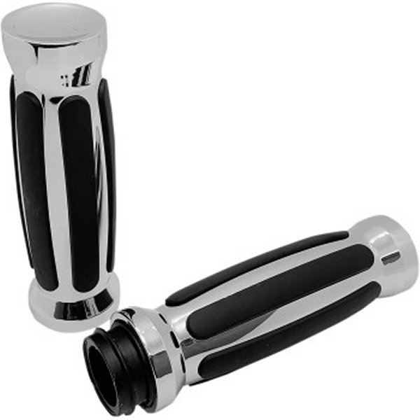 【USA在庫あり】 プロワン PRO-ONE グリップ ストレートラバー 08年以降 FLH クローム 0630-2631 HD店 23,616円