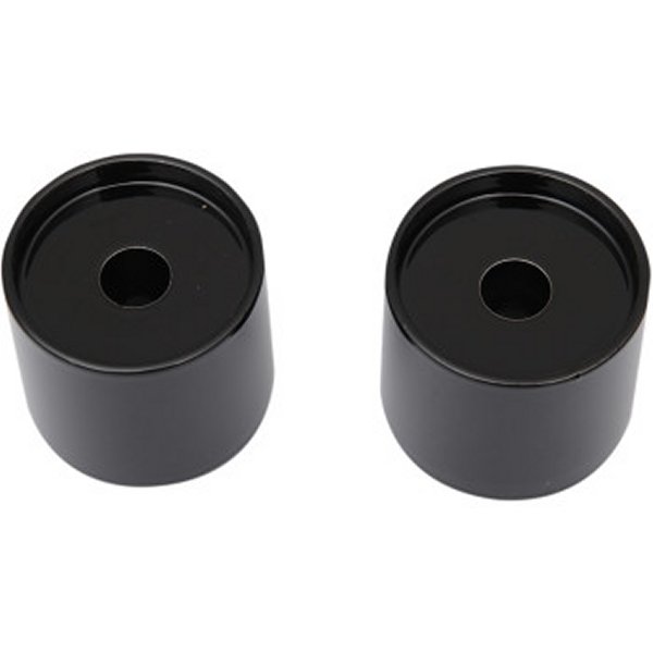 【USA在庫あり】 LAチョッパーズ LA Choppers 1.75インチハンドルバー 1インチ(25mm)高 延長ライザー 黒 0602-0931 HD店
