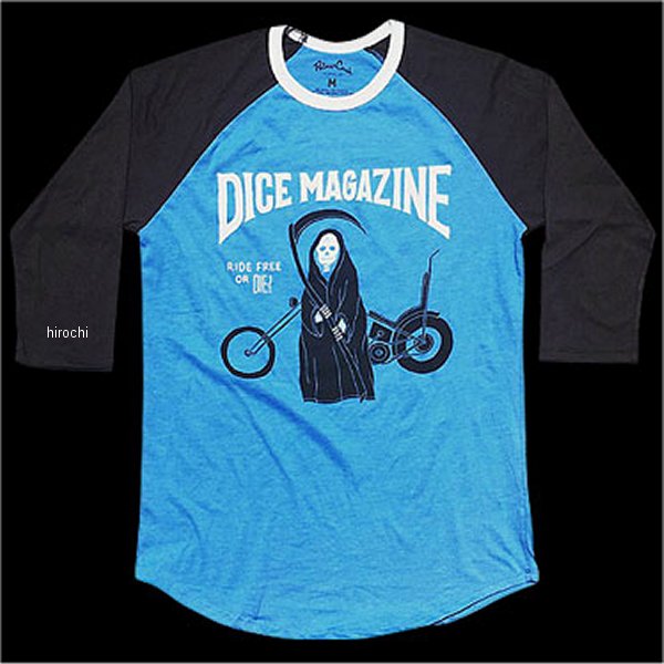 【メーカー在庫あり】 ダイスマガジン RIDE FREE 3/4スリーブTシャツ Mサイズ 018466-NF HD店