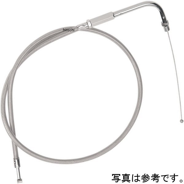 【USA在庫あり】 DRAG スロットルケーブル 42.5インチ ステンレス 98年-01年 FLHR 0650-0414 HD店