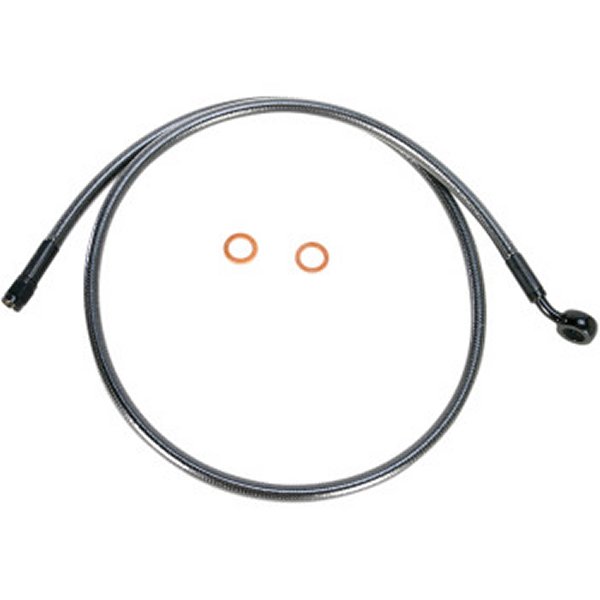 【USA在庫あり】 マグナム MAGNUM フロント ブレーキライン 7/16インチ/35°ABS アッパー 40インチ(1016mm) 黒 1741-3722 HD店
