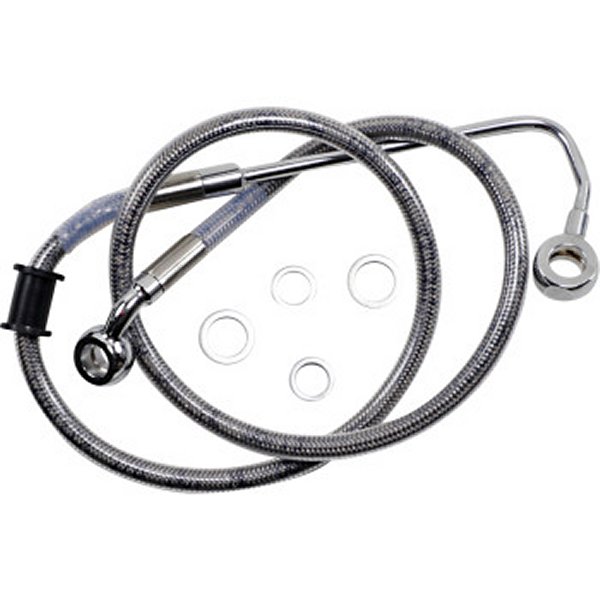 【USA在庫あり】 DRAG フロント ブレーキライン ステンレス 15年-17年 FLSTN ABS付 アッパー +2インチ(36インチ) 1741-5765 HD店