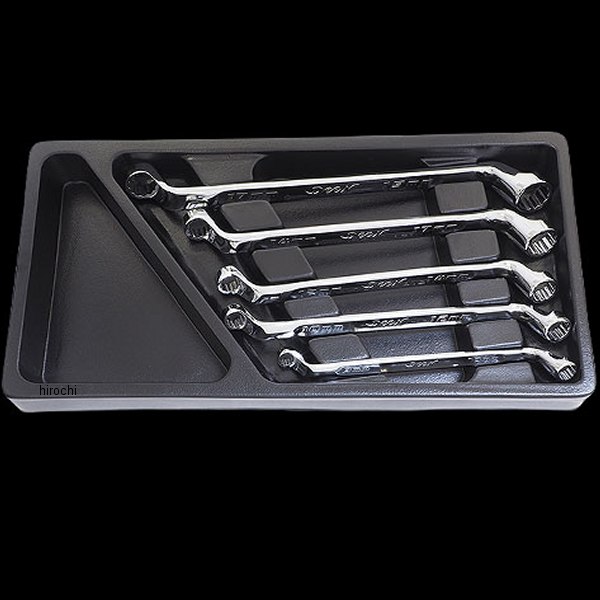 【メーカー在庫あり】 ディーン DEEN 75°オフセットメガネレンチ 5ピースセット DNMV7505SET HD店