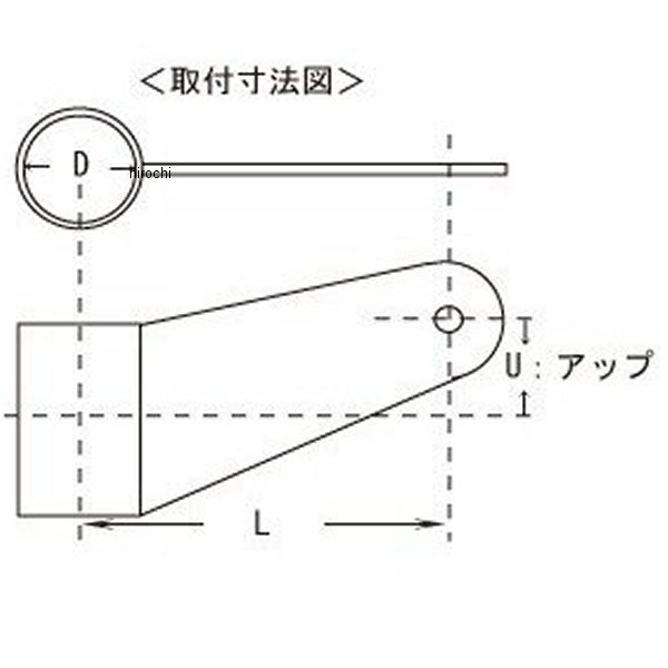 大幅にプライスダウン キジマ ヘッドライトステー ロング メッキ 27-39mm 205-0271 HD店 newschoolhistories.org