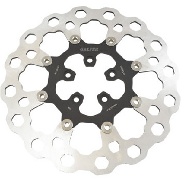 【USA在庫あり】 ガルファー GALFER ローター 12.5インチ フロント フルフローティング Cubiq 1710-4020 HD店