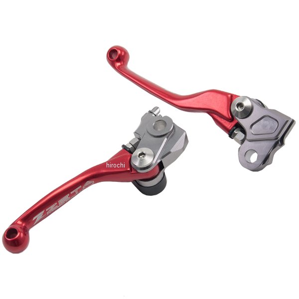 【メーカー在庫あり】 ジータ ZETA ピボットレバーセット FP 21年 CRF450R、CRF450RX 3フィンガー 赤 ZE44-0113 HD店 9,783円