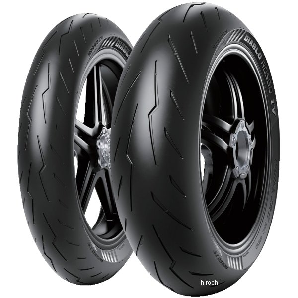【メーカー在庫あり】 ピレリ PIRELLI ディアブロ ロッソ IV 120/70ZR17M/C (58W) TL フロント 3978600 HD店｜ヒロチー商事 ハーレー 店