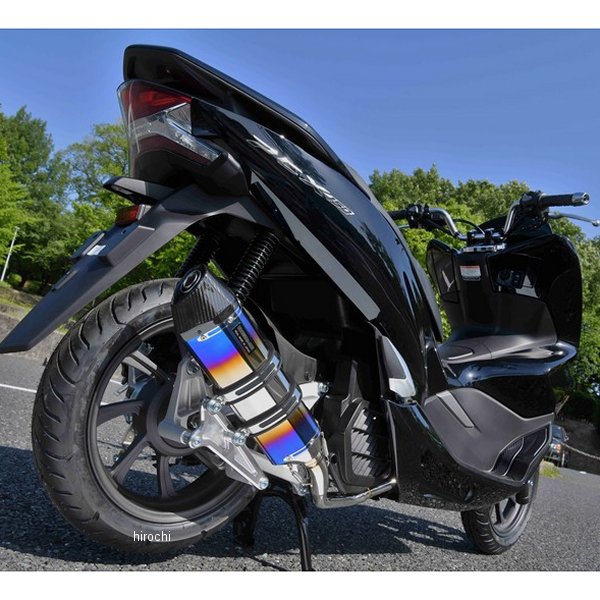 ビームス BEAMS フルエキゾースト CORSA-EVO2 18年 PCX150 ヒートチタン G180-65-001 HD店