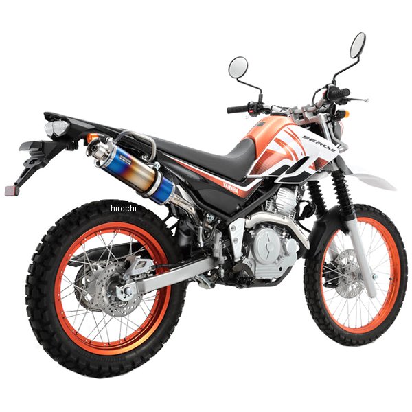ビームス BEAMS スリップオンマフラー SS300 18年 セロー250Fi ヒートチタン G261-06-004 HD店