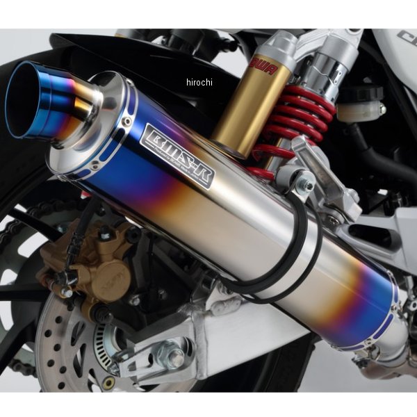 ビームス BEAMS スリップオンマフラー R-EVOサイレント 07年-16年 CB400SF、CB400SB ヒートチタン G106-54-P1J HD店