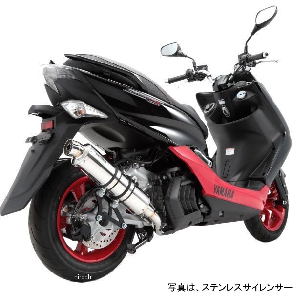 ビームス BEAMS フルエキゾースト R-EVO 18年 マジェスティS スーパーメタルブラック G260-53-005 HD店