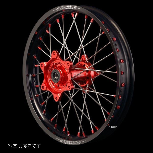 【メーカー在庫あり】 ズィーウィール Z-WHEEL AR1 ホイールキット リア ステンレススポーク KLX250/D-Tracker250'98- 2.15-18 W21-53551 HD店