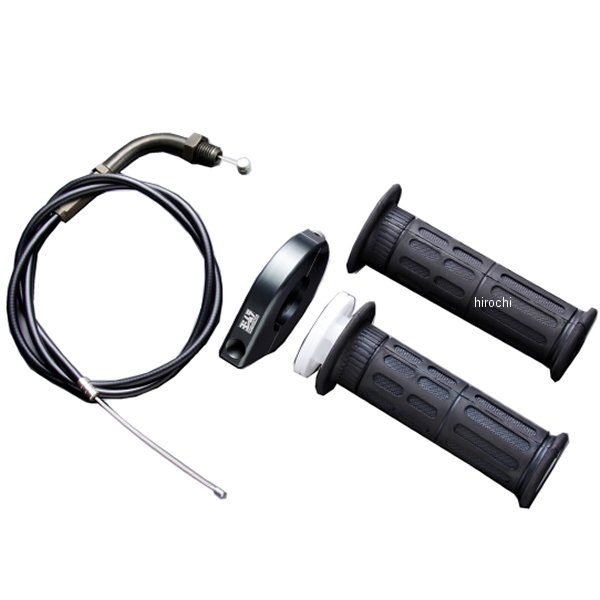 ヨシムラ スロットル セット YD-MJN24/28用 L650mm ガンメタ 671-040-6501 HD店