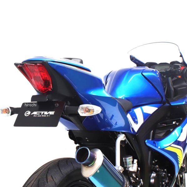 【メーカー在庫あり】 アクティブ ACTIVE フェンダーレスKIT BLK LED ナンバー灯付 GSX-R125 18-19/GSX-S125 18-19 1155041 HD店