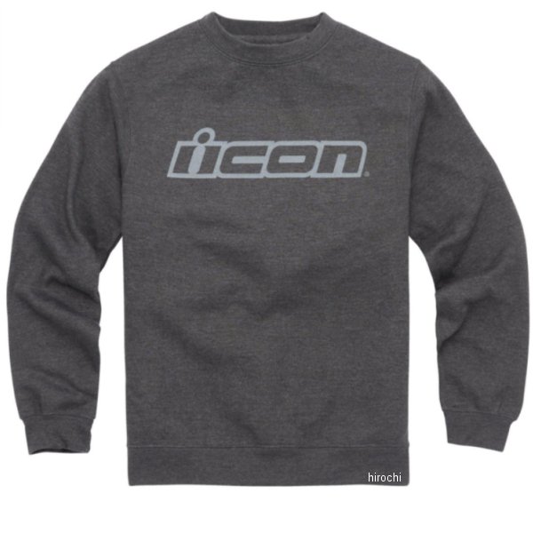 アイコン ICON 秋冬モデル クルーネック OG SLANT 黒 3XLサイズ 3050-5841 HD店