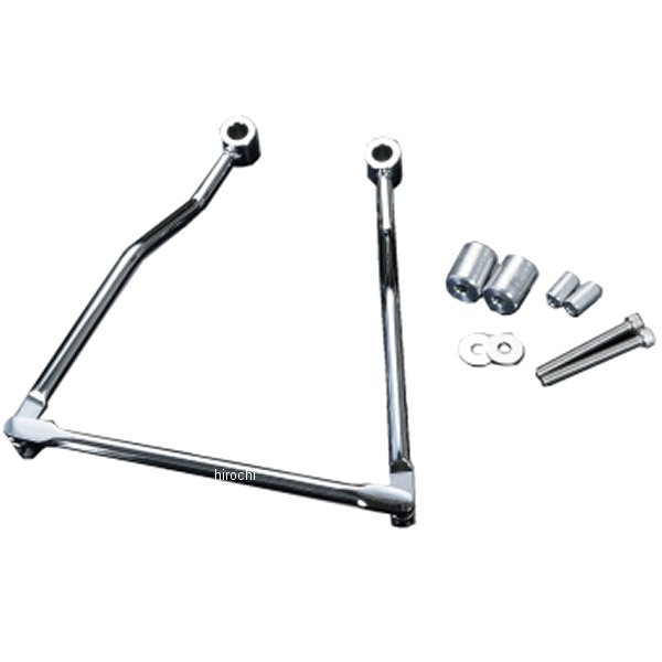 【メーカー在庫あり】 ラフ&ロード ラリー591サイドバッグサポート CT125 メッキ RY59193CH HD店|ヒロチー商事 ハーレー 店